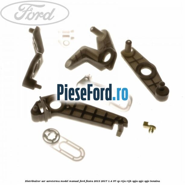 Distribuitor aer aeroterma model manual Ford Fiesta 2013-2017 1.4 97 cp RTJA, RTJB, SPJA, SPJC, SPJE benzina