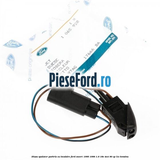 Diuza spalator parbriz cu incalzire Ford Escort 1995-1998 1.6 16V 4x4 90 cp L1E benzina