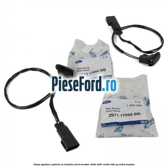 Diuza spalator parbriz cu incalzire Ford Mondeo 2000-2007 ST220 226 cp Diuza spalator parbriz cu incalzire Ford Mondeo 2000-2007 ST220 226 cp MEBA benzina