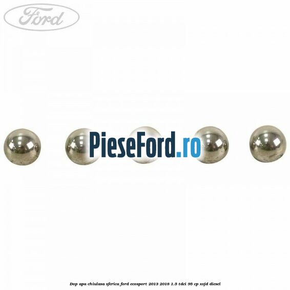 Dop apa chiulasa sferica Ford EcoSport 2013-2018 1.5 TDCi 95 cp XVJD diesel