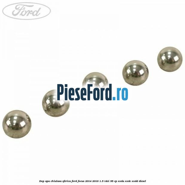Dop apa chiulasa sferica Ford Focus 2014-2018 1.5 TDCi 95 cp XXDA, XXDC, XXDD diesel