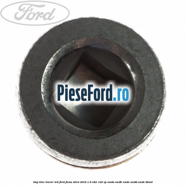 Dop bloc motor M6 Ford Focus 2014-2018 1.5 TDCi 120 cp Dop bloc motor M6 Ford Focus 2014-2018 1.5 TDCi 120 cp XWDA, XWDB, XWDC, XWDD, XWDE diesel