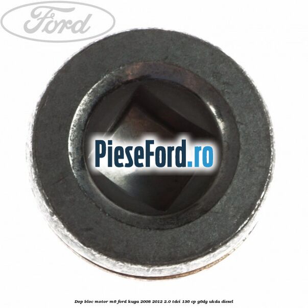 Dop bloc motor M6 Ford Kuga 2008-2012 2.0 TDCi 136 cp G6DG, UKDA diesel