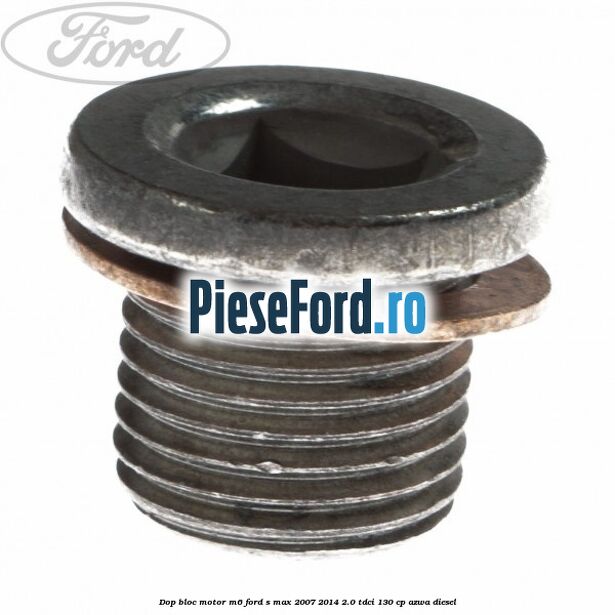 Dop bloc motor M6 Ford S-Max 2007-2014 2.0 TDCi 130 cp AZWA diesel