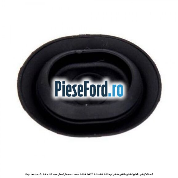 Dop caroserie 19 x 25 mm Ford Focus C-Max 2003-2007 1.6 TDCi 109 cp G8DA, G8DB, G8DD, G8DE, G8DF diesel