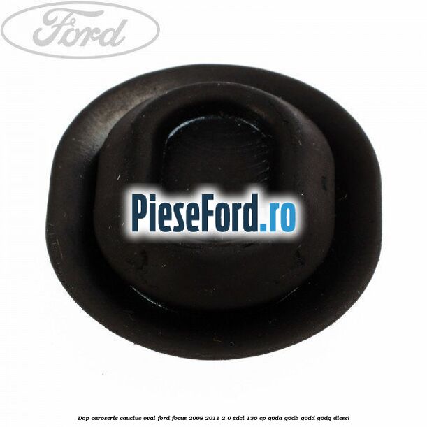 Dop caroserie, cauciuc oval Ford Focus 2008-2011 2.0 TDCi 136 cp G6DA, G6DB, G6DD, G6DG diesel