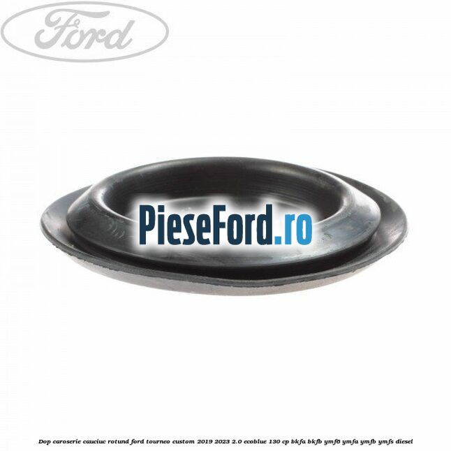 Dop caroserie, cauciuc rotund Ford Tourneo Custom 2019-2023 2.0 EcoBlue 130 cp BKFA, BKFB, YMF6, YMFA, YMFB, YMFS diesel