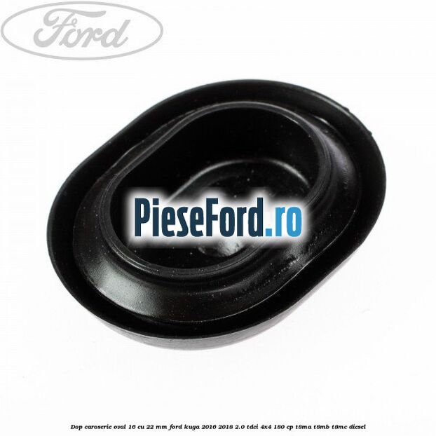 Dop caroserie oval 16 cu 22 mm Ford Kuga 2016-2018 2.0 TDCi 4x4 180 cp