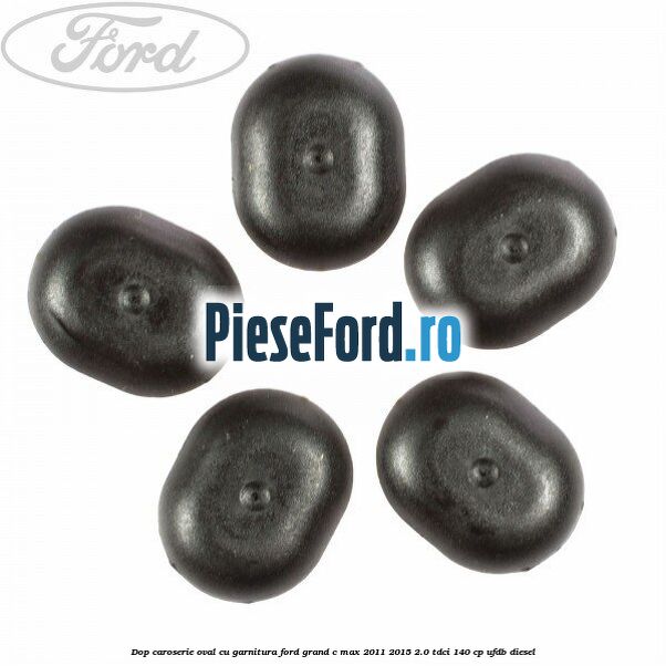 Dop caroserie oval, cu garnitura Ford Grand C-Max 2011-2015 2.0 TDCi 140 cp UFDB diesel