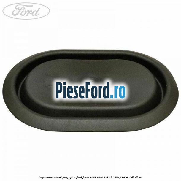 Dop caroserie oval prag spate Ford Focus 2014-2018 1.6 TDCi 95 cp T3DA, T3DB diesel