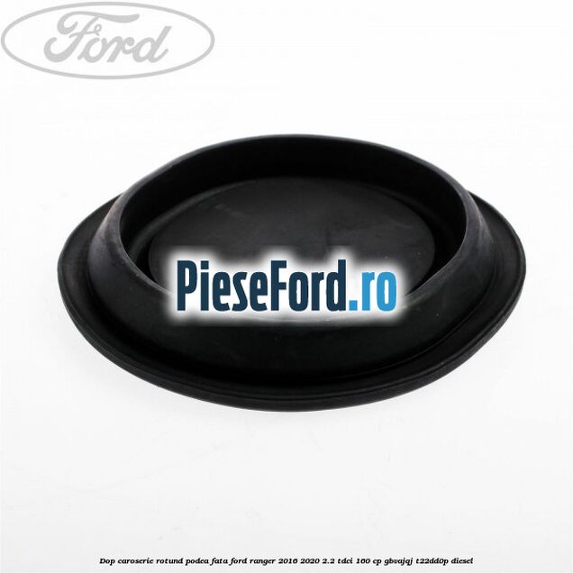 Dop caroserie rotund podea fata Ford Ranger 2016-2020 2.2 TDCi 160 cp GBVAJQJ, T22DD0P diesel