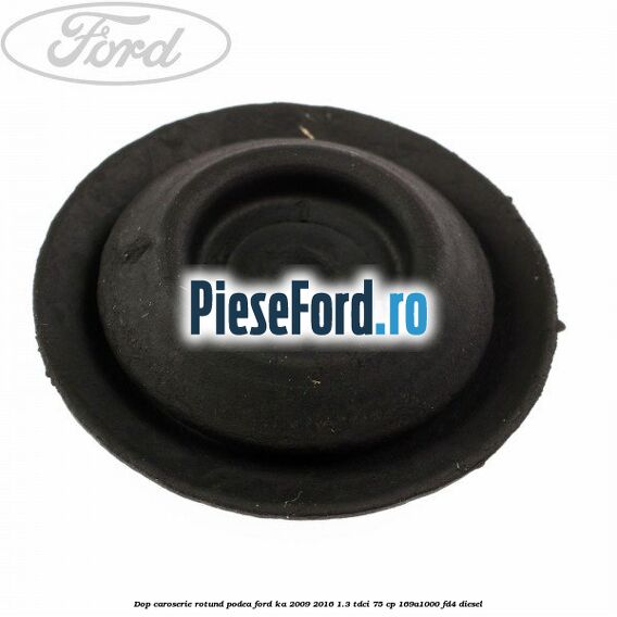 Dop caroserie rotund podea Ford Ka 2009-2016 1.3 TDCi 75 cp 169A1000, FD4 diesel