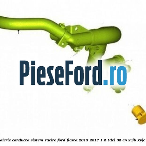 Dop galerie conducta sistem racire Ford Fiesta 2013-2017 1.5 TDCi 95 cp XVJB, XVJC diesel