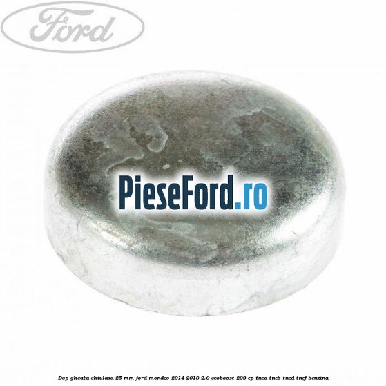 Dop gheata chiulasa 25 mm Ford Mondeo 2014-2018 2.0 EcoBoost 203 cp TNCA, TNCB, TNCD, TNCF benzina