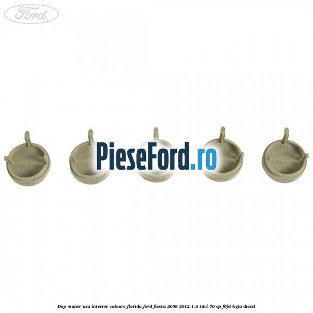 Dop maner usa interior culoare florida Ford Fiesta 2008-2012 1.4 TDCi 70 cp F6JD, KVJA diesel