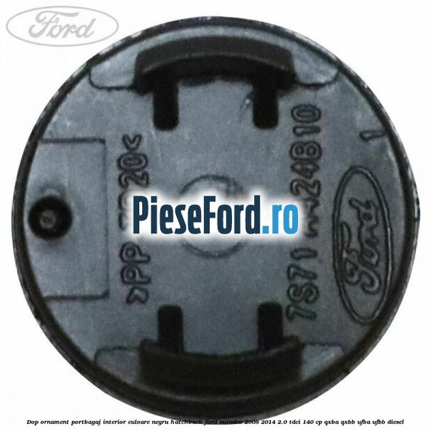 Dop ornament portbagaj interior culoare negru hatchback Ford Mondeo 2008-2014 2.0 TDCi 140 cp QXBA, QXBB, UFBA, UFBB diesel
