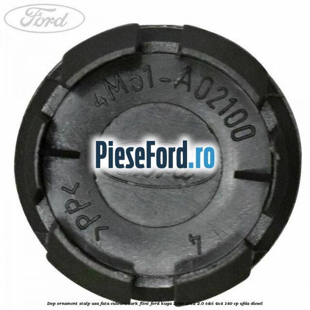 Dop ornament stalp usa fata culoare dark flint Ford Kuga 2008-2012 2.0 TDCI 4x4 140 cp UFDA diesel