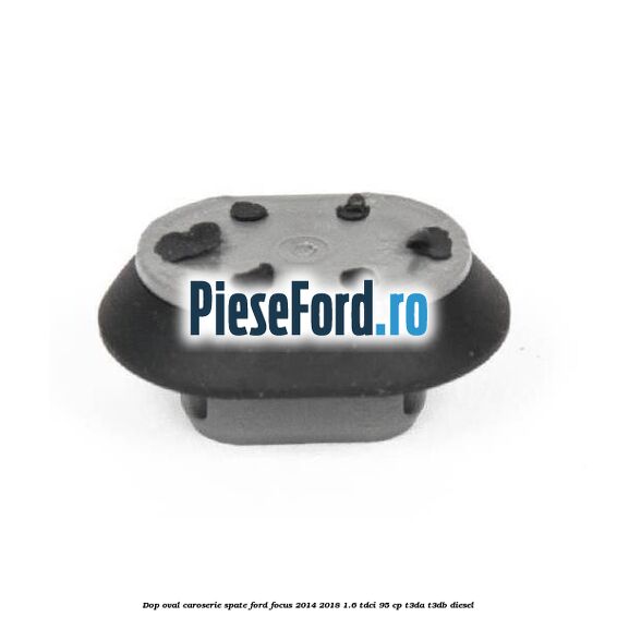 Dop oval caroserie spate Ford Focus 2014-2018 1.6 TDCi 95 cp T3DA, T3DB diesel
