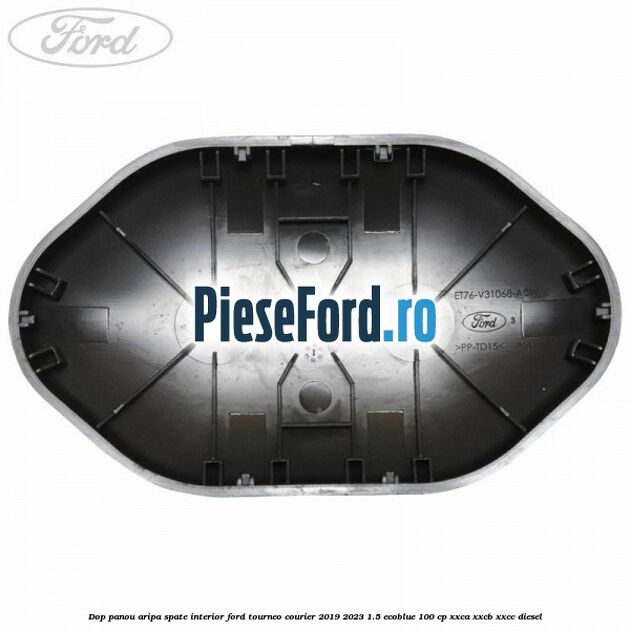 Dop panou aripa spate interior Ford Tourneo Courier 2019-2023 1.5 EcoBlue 100 cp XXCA, XXCB, XXCC diesel