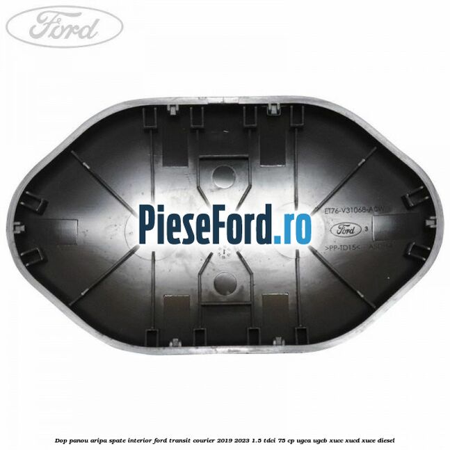 Dop panou aripa spate interior Ford Transit Courier 2019-2023 1.5 TDCi 75 cp UGCA, UGCB, XUCC, XUCD, XUCE diesel