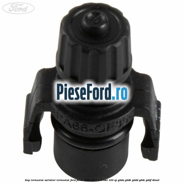 Dop termostat, aerisitor termostat Ford Focus 2008-2011 1.6 TDCi 109 cp G8DA, G8DB, G8DD, G8DE, G8DF diesel