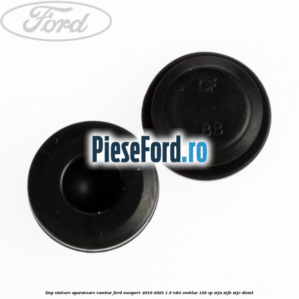 Dop vizitare, aparatoare tambur Ford EcoSport 2019-2023 1.5 TDCi EcoBlue 125 cp ZTJA, ZTJB, ZTJC diesel