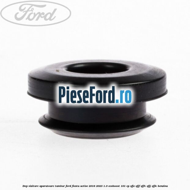 Dop vizitare aparatoare tambur Ford Fiesta Active 2018-2023 1.0 EcoBoost 101 cp SFJE, SFJF, SFJH, SFJJ, SFJK benzina