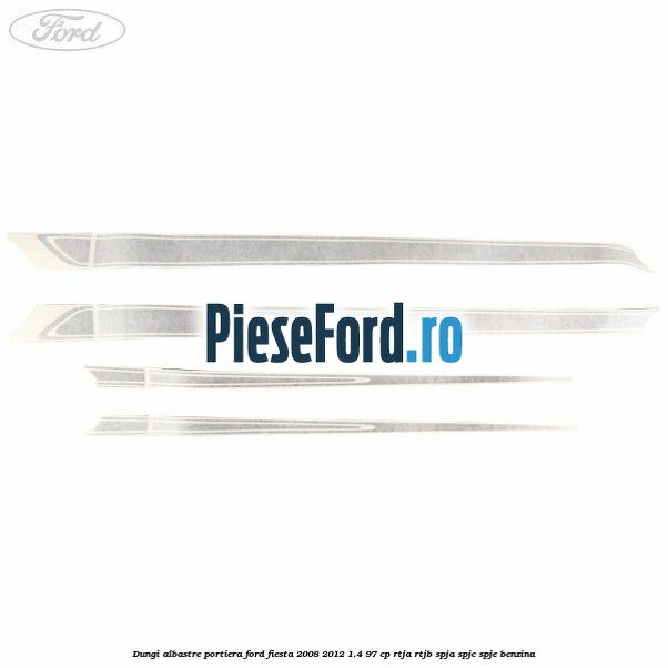 Dungi albastre portiera Ford Fiesta 2008-2012 1.4 97 cp RTJA, RTJB, SPJA, SPJC, SPJE benzina