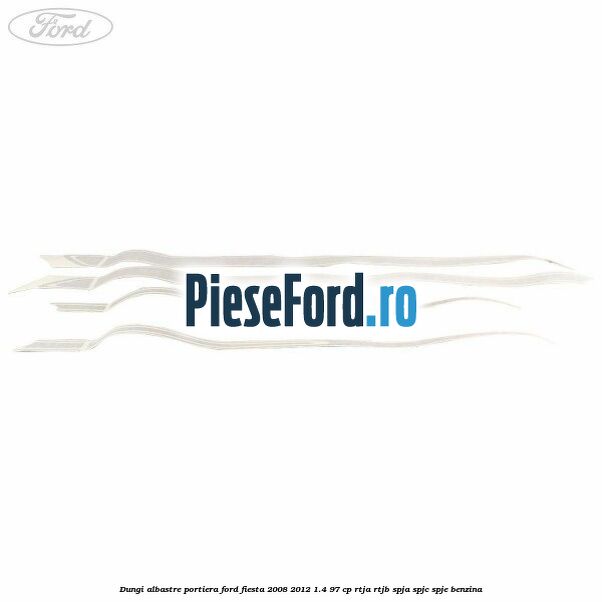 Dungi albastre portiera Ford Fiesta 2008-2012 1.4 97 cp RTJA, RTJB, SPJA, SPJC, SPJE benzina