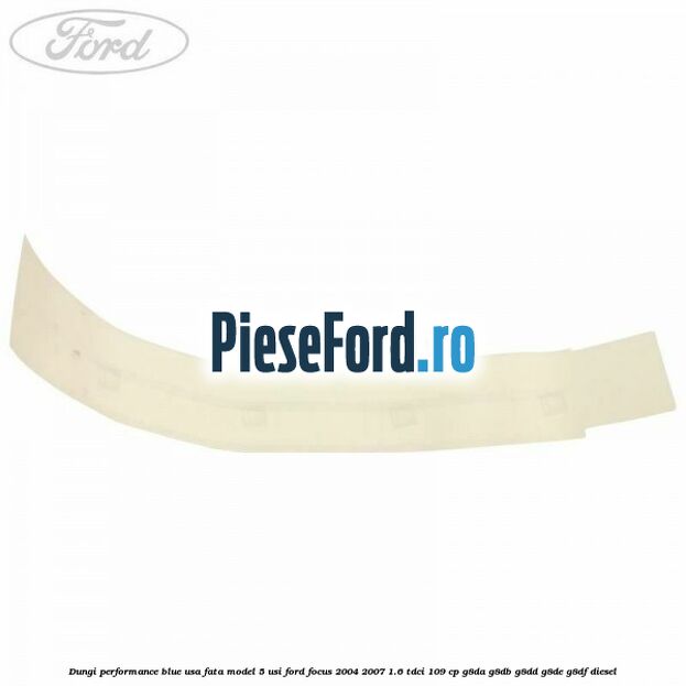 Dungi performance blue usa fata model 5 usi Ford Focus 2004-2007 1.6 TDCi 109 cp G8DA, G8DB, G8DD, G8DE, G8DF diesel