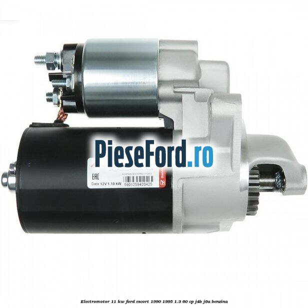 Electromotor 1,1 KW Ford Escort 1990-1995 1.3 60 cp J4B, J6A benzina