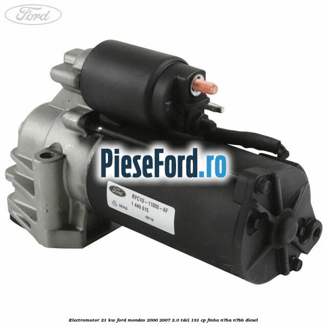 Electromotor 2,1 KW Ford Mondeo 2000-2007 2.0 TDCi 131 cp