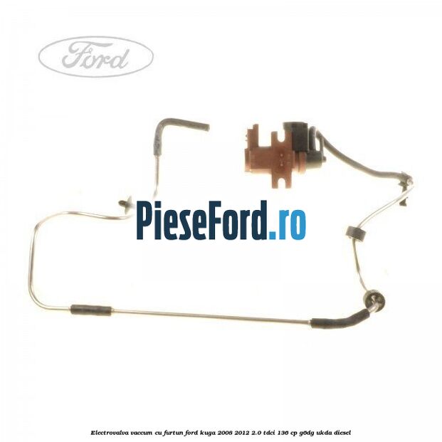 Electrovalva vaccum cu furtun Ford Kuga 2008-2012 2.0 TDCi 136 cp Electrovalva vaccum cu furtun Ford Kuga 2008-2012 2.0 TDCi 136 cp G6DG, UKDA diesel