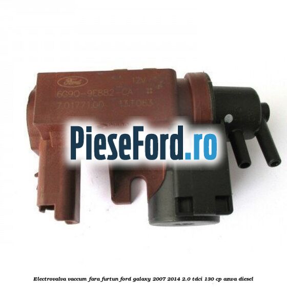 Electrovalva vaccum fara furtun Ford Galaxy 2007-2014 2.0 TDCi 130 cp AZWA diesel