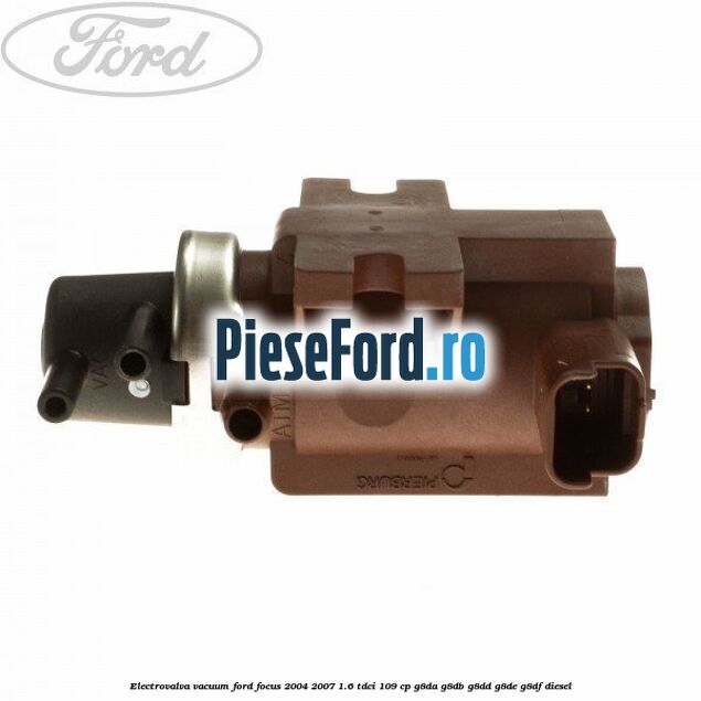 Electrovalva vacuum Ford Focus 2004-2007 1.6 TDCi 109 cp G8DA, G8DB, G8DD, G8DE, G8DF diesel