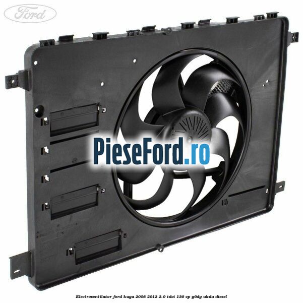 Electroventilator Ford Kuga 2008-2012 2.0 TDCi 136 cp G6DG, UKDA diesel