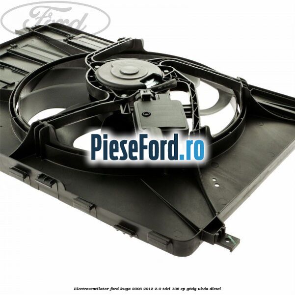 Electroventilator Ford Kuga 2008-2012 2.0 TDCi 136 cp G6DG, UKDA diesel