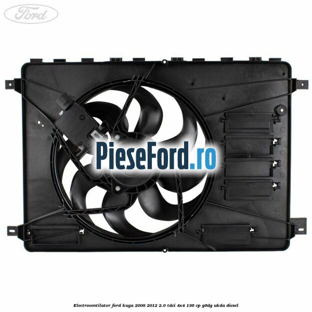 Electroventilator Ford Kuga 2008-2012 2.0 TDCi 4x4 136 cp G6DG, UKDA diesel