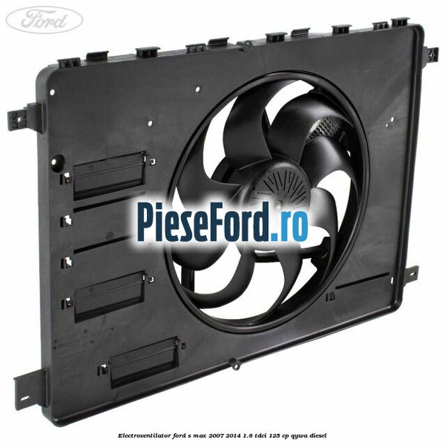 Electroventilator Ford S-Max 2007-2014 1.8 TDCi 125 cp Electroventilator Ford S-Max 2007-2014 1.8 TDCi 125 cp QYWA diesel