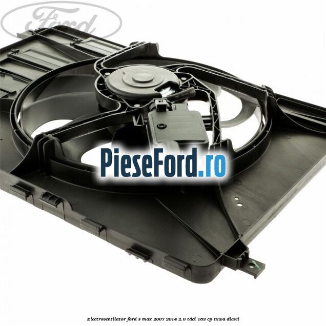 Electroventilator Ford S-Max 2007-2014 2.0 TDCi 163 cp TXWA diesel