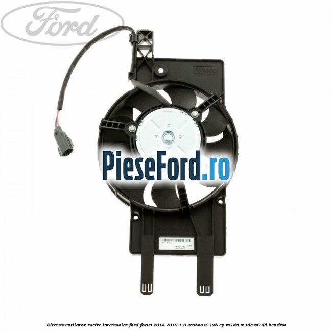 Electroventilator racire intercooler Ford Focus 2014-2018 1.0 EcoBoost 125 cp M1DA, M1DC, M1DD benzina