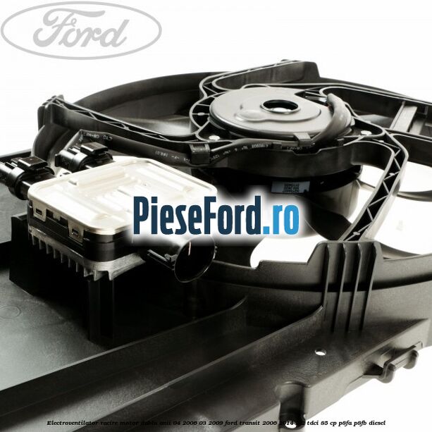 Electroventilator racire motor, dublu anii 04/2006-03/2009 Ford Transit 2006-2014 2.2 TDCi 85 cp P8FA, P8FB diesel