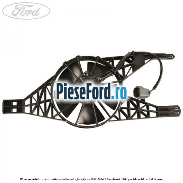 Electroventilator racire, radiator intercooler Ford Focus 2011-2014 1.0 EcoBoost 125 cp M1DA, M1DC, M1DD benzina