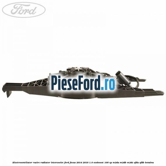 Electroventilator racire, radiator intercooler Ford Focus 2014-2018 1.0 EcoBoost 100 cp M2DA, M2DB, M2DC, SFDA, SFDB benzina