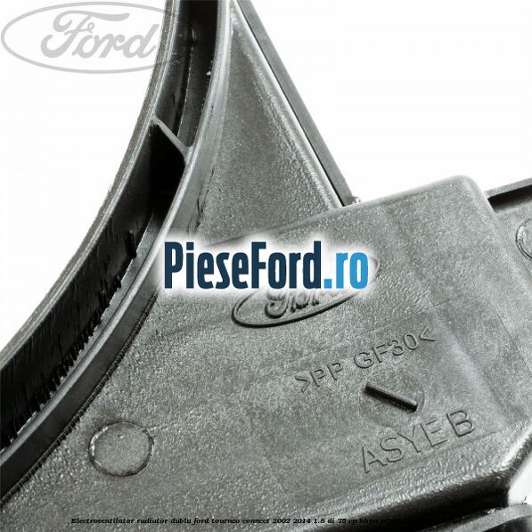 Electroventilator radiator dublu Ford Tourneo Connect 2002-2014 1.8 Di 75 cp BHPA, P7PA, P7PB, R2PA diesel