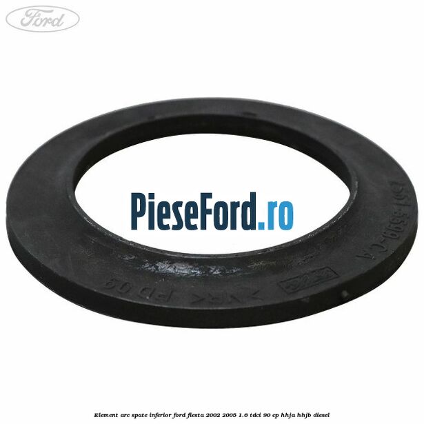 Element arc spate inferior Ford Fiesta 2002-2005 1.6 TDCi 90 cp HHJA, HHJB diesel