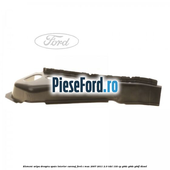 Element aripa dreapta spate interior carenaj Ford C-Max 2007-2011 2.0 TDCi 133 cp G6DC, G6DE, G6DF diesel