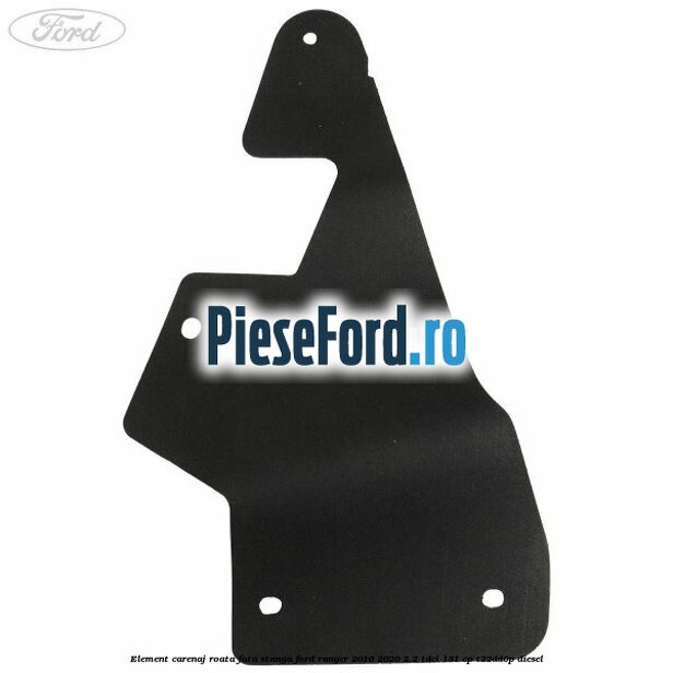 Element carenaj roata fata stanga Ford Ranger 2016-2020 2.2 TDCi 131 cp T22DD0P diesel