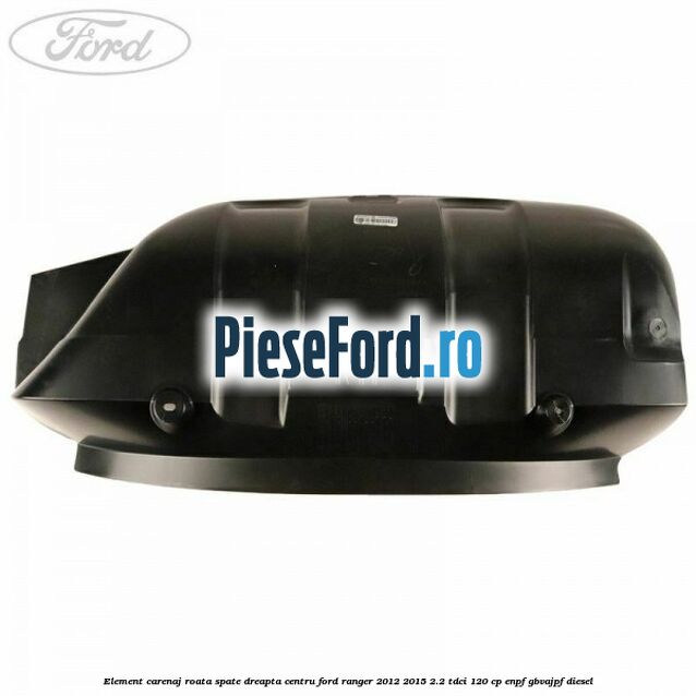 Element carenaj roata spate dreapta centru Ford Ranger 2012-2015 2.2 TDCi 120 cp ENPF, GBVAJPF diesel