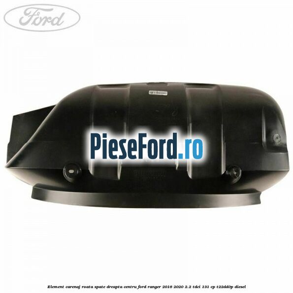 Element carenaj roata spate dreapta centru Ford Ranger 2016-2020 2.2 TDCi 131 cp T22DD0P diesel